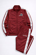 Maroon LONE WOLF premium Track Suit