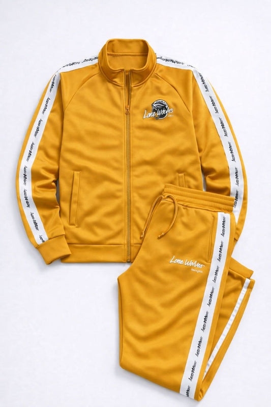 Saints Gold LONE WOLF premium Track Suit