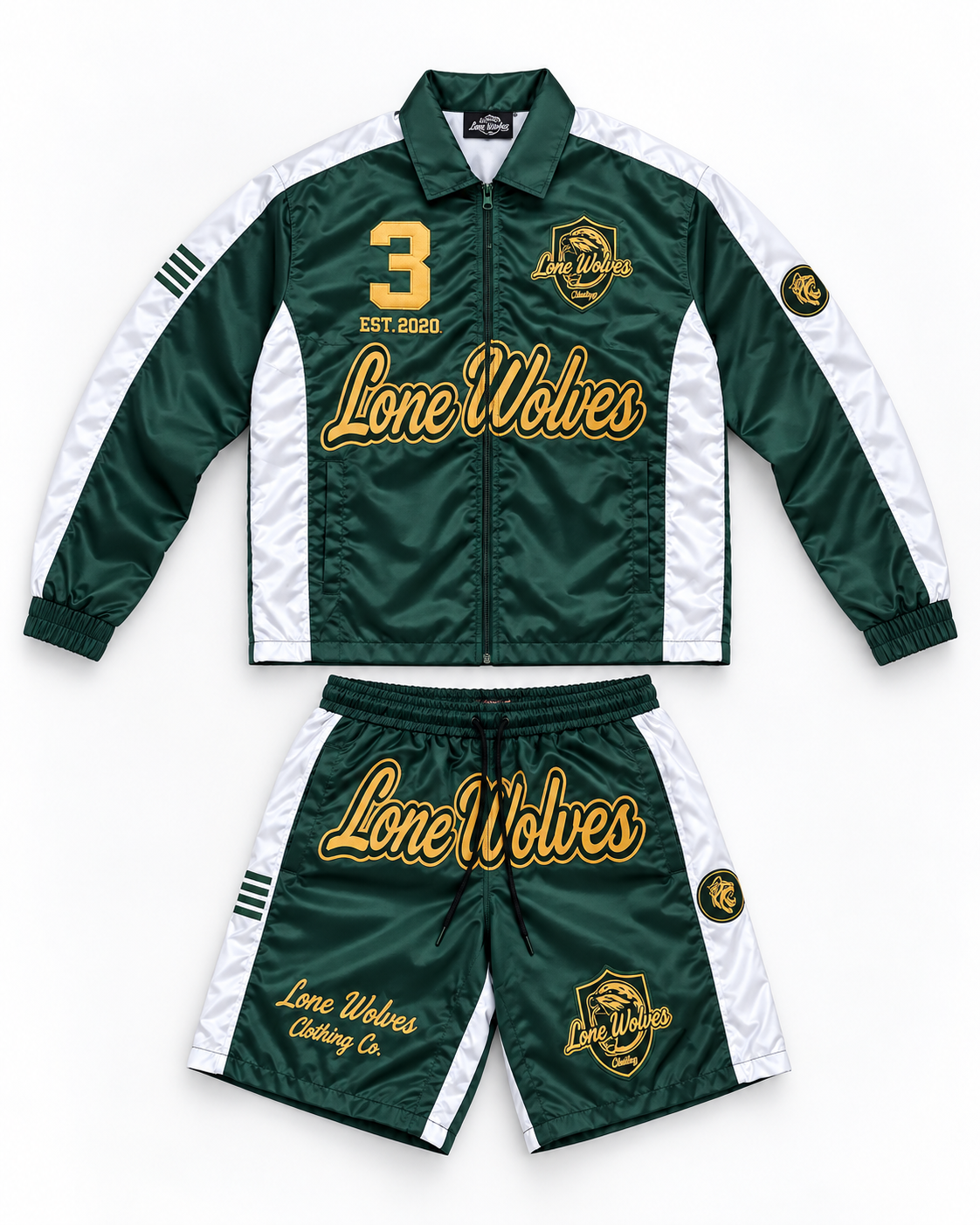 Green Lone Wolves Legacy Varsity Set