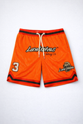 Orange LONE WOLF premium Shorts